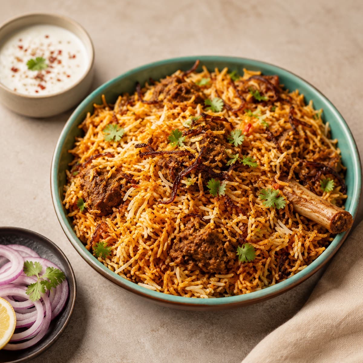 Biryani de Cordero