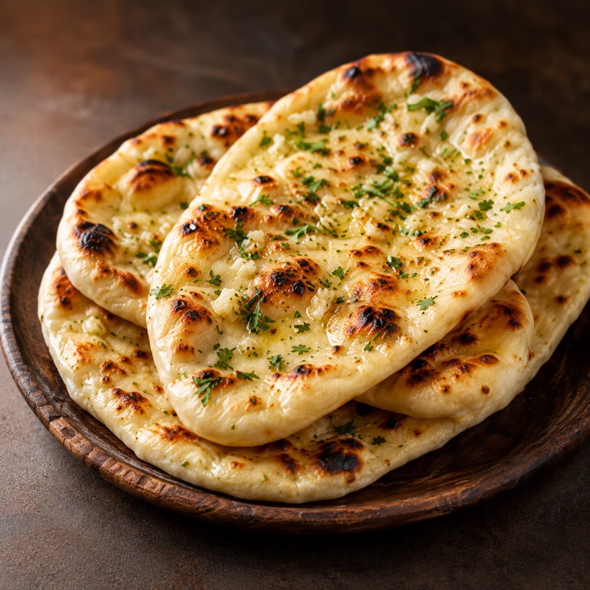 Naan de Ajo